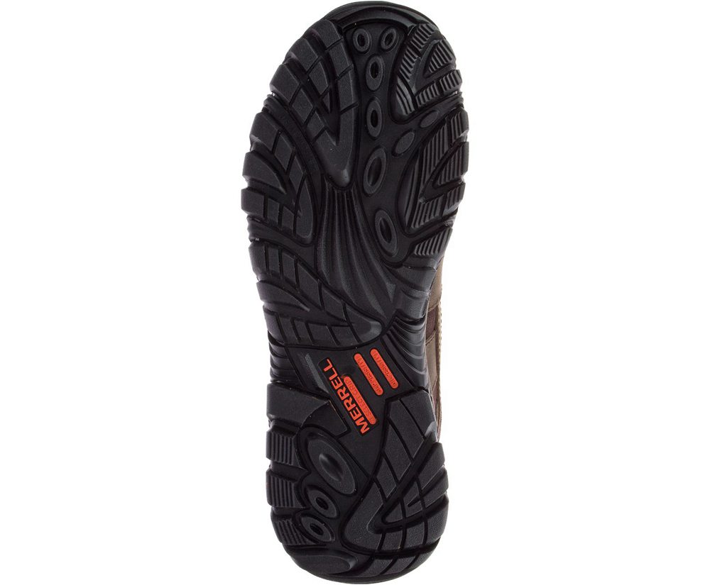 Merrell Støvler Herre - Moab Vertex Mid Læder Waterproof Comp Toe Wide Width - Brune - JHU253978